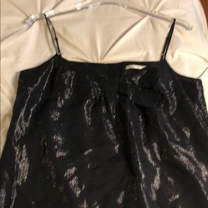 Black shimmering Cami